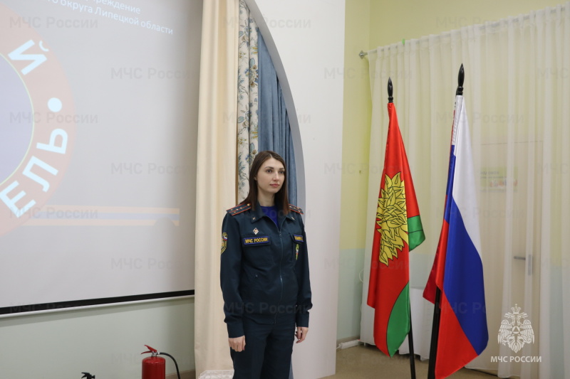 В детском саду села Доброе «Знайка» состоялось торжественное посвящение воспитанников в отряд «Юный спасатель»