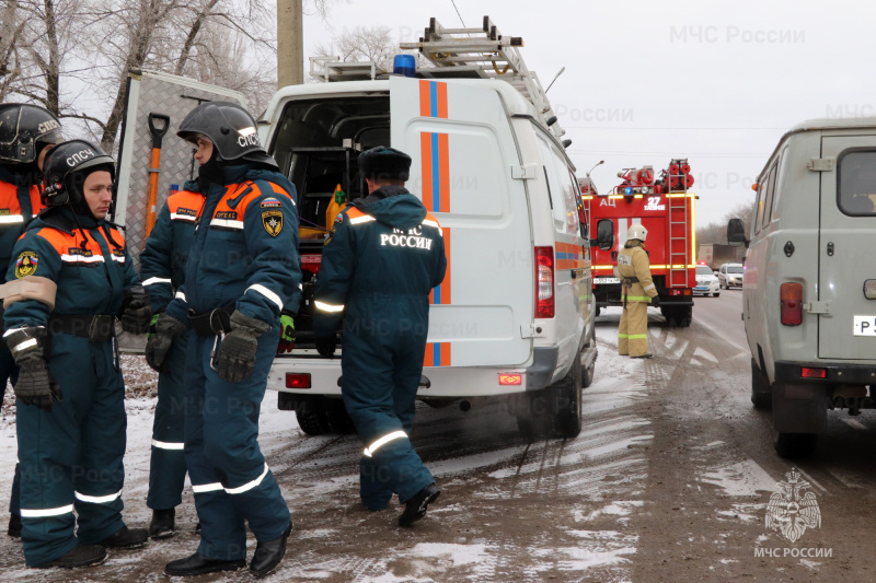 В Хлевенском муниципальном районе состоялась межведомственная тренировка по ликвидации последствий ДТП